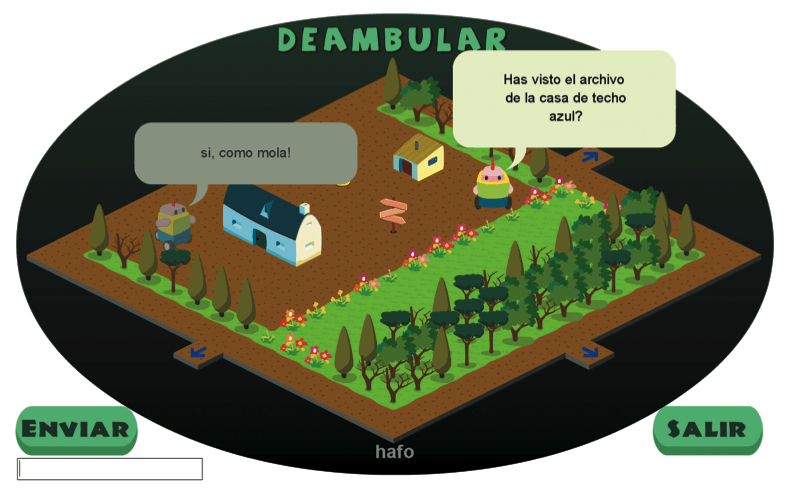Curso sobre videojuegos en Deusto. 3 deambular
